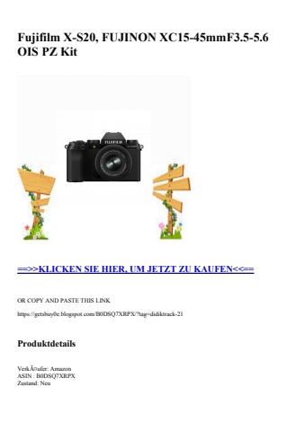 8545 fujifilm x-s20  fujinon xc15-45mmf3