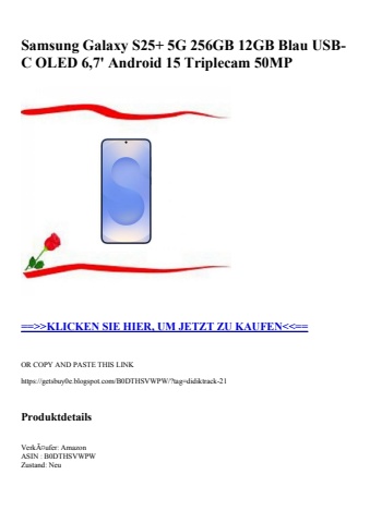 9825 samsung galaxy s25  5g 256gb 12gb blau usb-c oled 6 7' android 15 triplecam 50mp