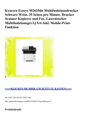 1706 kyocera ecosys m2635dn multifunktionsdrucker schwarz weiss