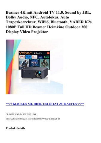 8865 beamer 4k mit android tv 11