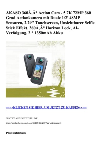 3238 akaso 360ã‚â° action cam - 5