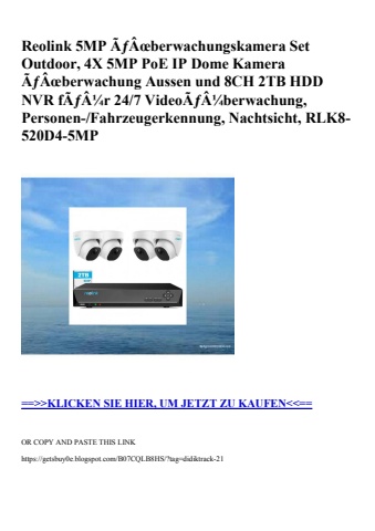 1837 reolink 5mp ãƒâœberwachungskamera set outdoor  4x 5mp poe ip dome kamera ãƒâœberwachung aussen und