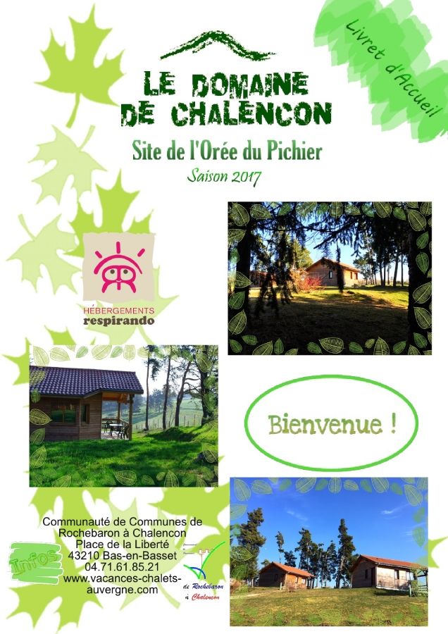 Livret Domaine Chalencon Site de l'Orée du Pichier