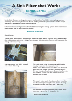 NEW SinkGuard leaflet