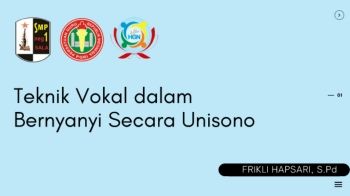 Teknik Vokal dalam Bernyanyi Unisono