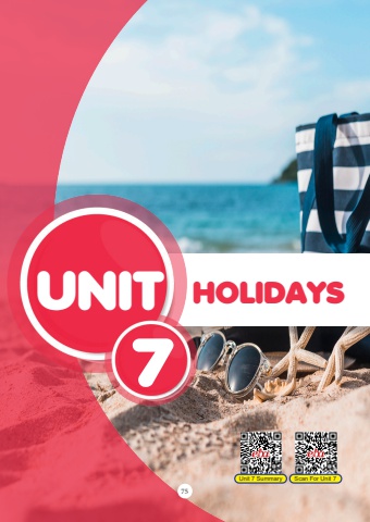 6.Sınıf 7.Ünite – Holidays (MEB)