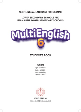 6 MULTI STUDENTS BOOK