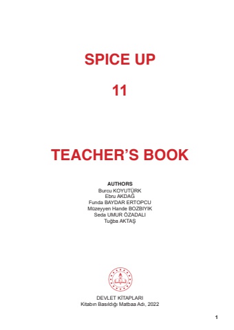 11.Sınıf 5.Ünite-Back To The Past/Students Book/Spice Up