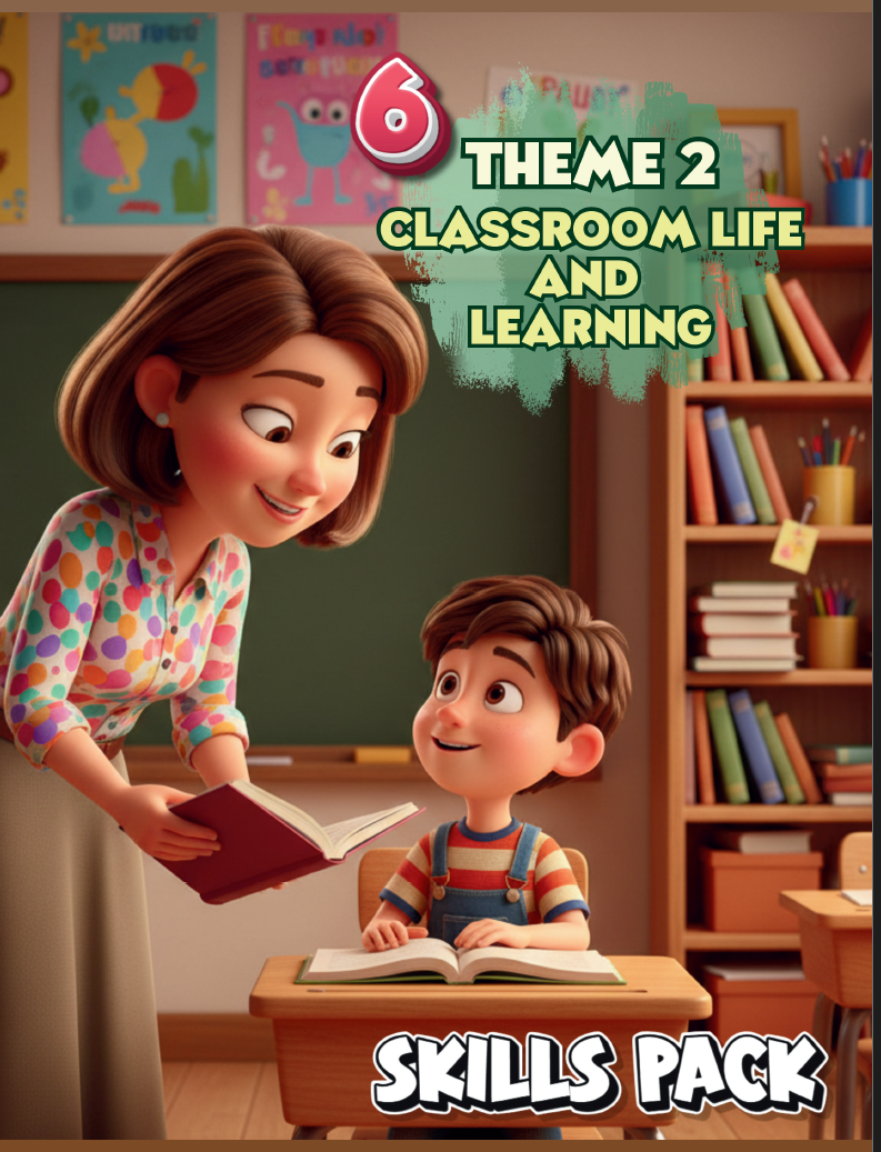 6TH GRADE MULTI ENGLISH SKILLS PACK THEME 2