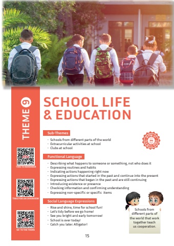 STUDENTS BOOK THEME 9