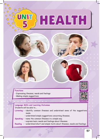 5.Sınıf 5.Ünite – Health (PASİFİK YAYINLARI)