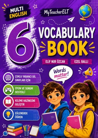 MULTI ENGLISH 6 VOCABULARY BOOK