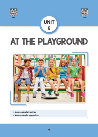 2.Sınıf 6.Ünite-At The Playground/Özel