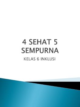 4 SEHAT 5 SEMPURNA