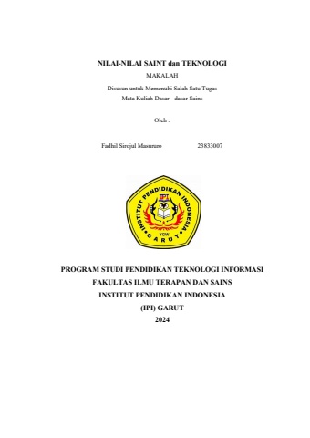 Tugas paket aplikasi fadhil sirojul