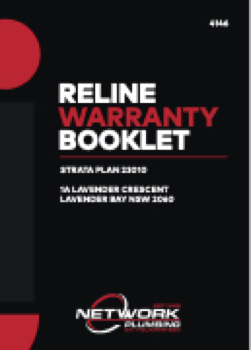 Reline Warranty Booklet 4145 - 164 Queen Street, Woollahra 