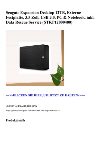 1634 seagate expansion desktop 12tb  externe festplatte  3