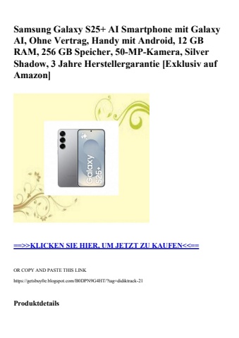 3777 samsung galaxy s25  ai smartphone mit galaxy ai  ohne vertrag  handy mit android  12 gb ram  256 gb