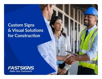 Custom Signs & Visual Solutions for Construction