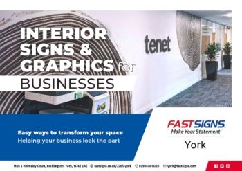 FASTSIGNS York Business Signage Summer 2022