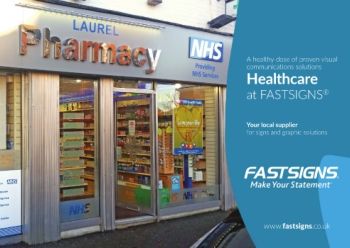 Healthcare brochure from FASTSIGNS