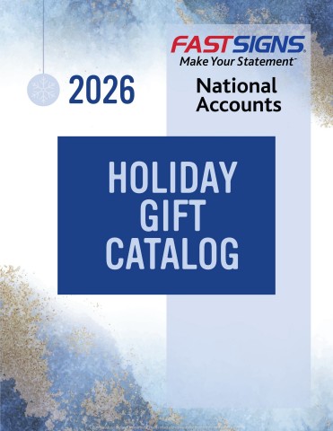 FASTSIGNS Demo Holiday Catalog