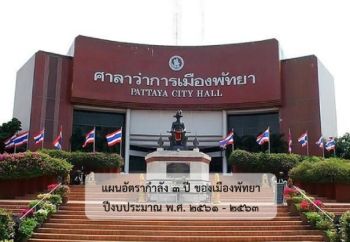 โครงสร้างพนักงานเมืองพัทยา (2561-2563)