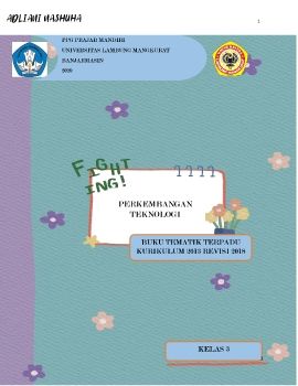 ADLIANI NASHUHA_BAHAN AJAR TEMA 4