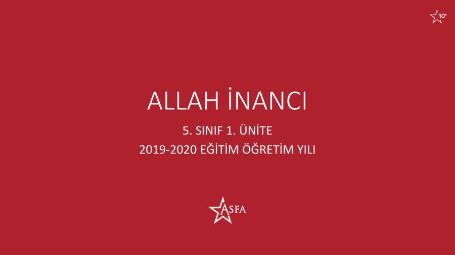 5.Sınıf DKAB 1.Ünite Allah İnancı_Neat