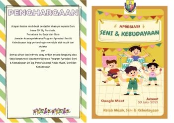 Buku Program Apresiasi Seni & Kebudayaan