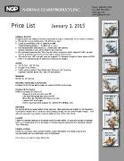 NGP Price List Rev 2 2015