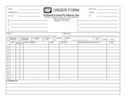 Order Form