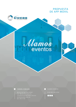 Propuesta App Movil Alamos Eventos