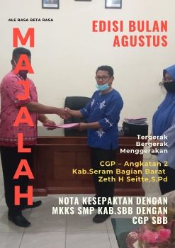 EDISI BULAN AGUSTUS MAJALAH ALE RASA BETA RASA EDISI 1