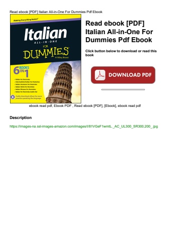 read ebook [pdf] italian all-in-one for dummies pdf ebook