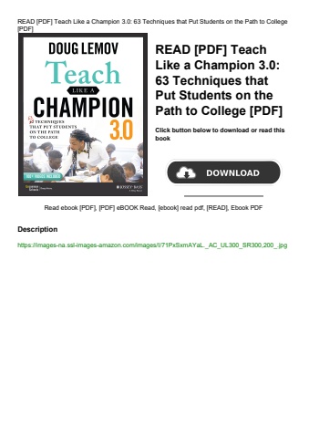 read [pdf] teach like a champion 3