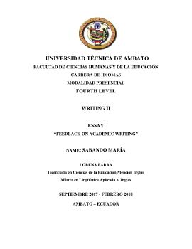 FEEDBACK_ON_ACADEMIC_WRITING_ESSAY_SABANDO_MARÍA_WRITING_II