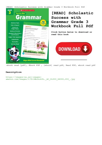 [read] scholastic success with grammar grade 3 workbook full pdf