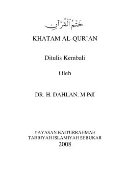 KHATAM QURAN