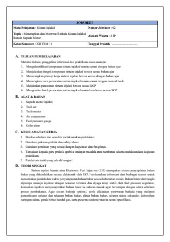 LKPD DIGITAL INJEKSI KELAS 12