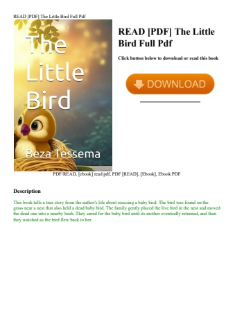 read [pdf] the little bird full pdf