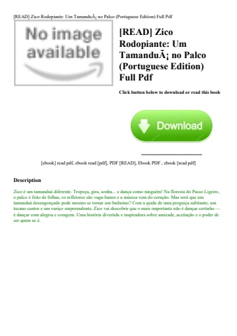 [read] zico rodopiante um tamanduãƒâ¡ no palco (portuguese edition) full pdf