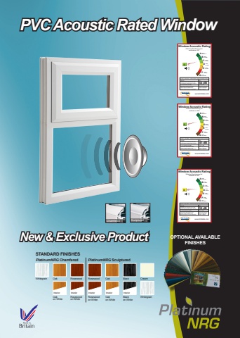 PVC Accoustic Rated Window