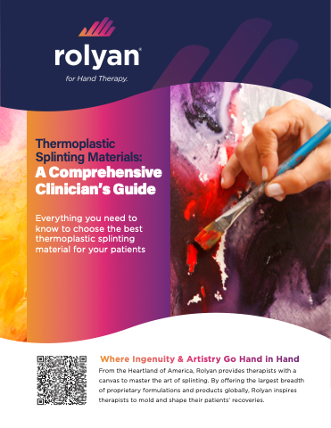 Rolyan Thermoplastic Splinting Clinicians Guide US