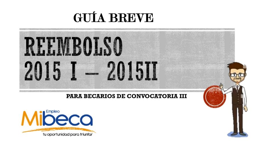 DESEMBOLSOS  2015 I – 2015ii