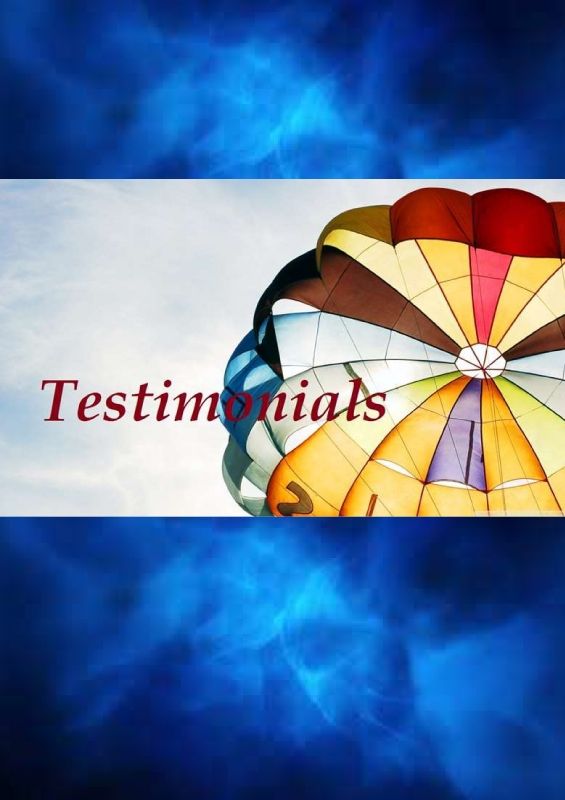 TESTIMONIALS AND THANK YOU CARDS