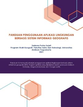 PANDUAN PENGGUNAAN APLIKASI LINGKUNGAN BERBASIS SISTEM INFORMASI GEOGRAFIS