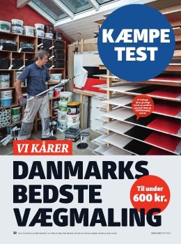 Test af indendørs maling DK