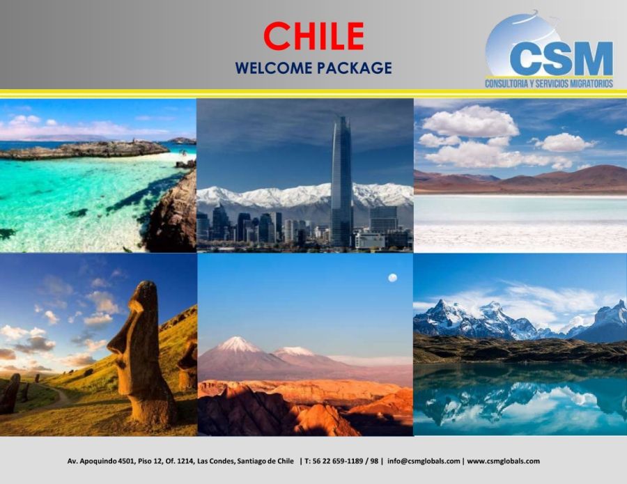 WELCOME CHILE 2019