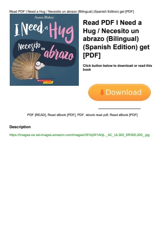 read pdf i need a hug  necesito un abrazo (bilingual) (spanish edition) get [pdf]